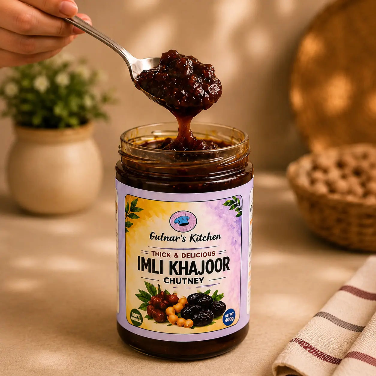 Imli Khajoor Chutney