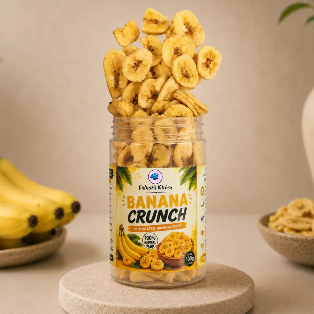 Banana Crunch - Dehydrated Banana Chips