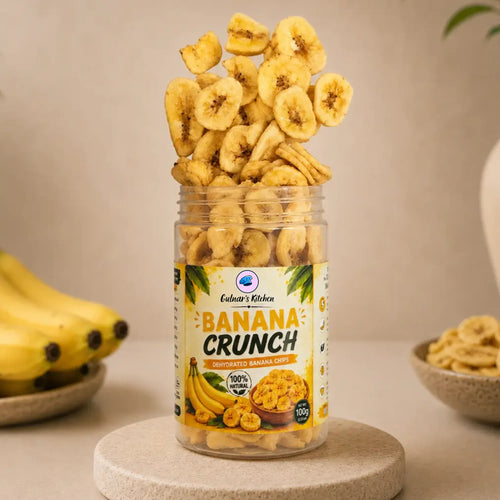 Banana Crunch - Dehydrated Banana Chips