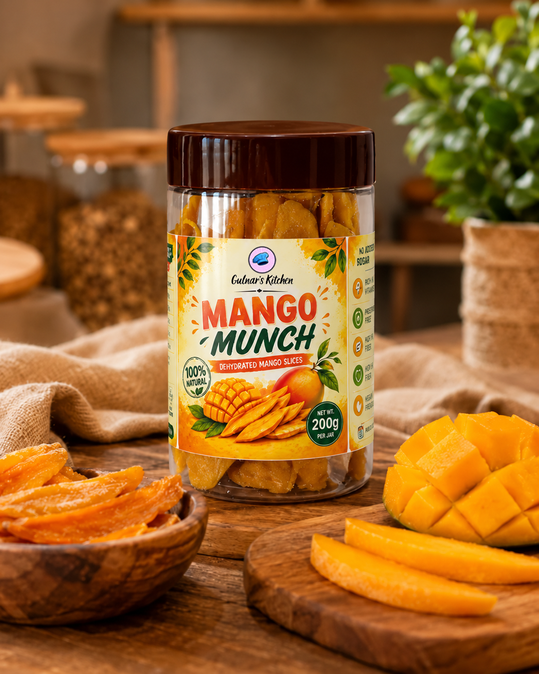 Mango Munch - Dehydrated Mango Slices