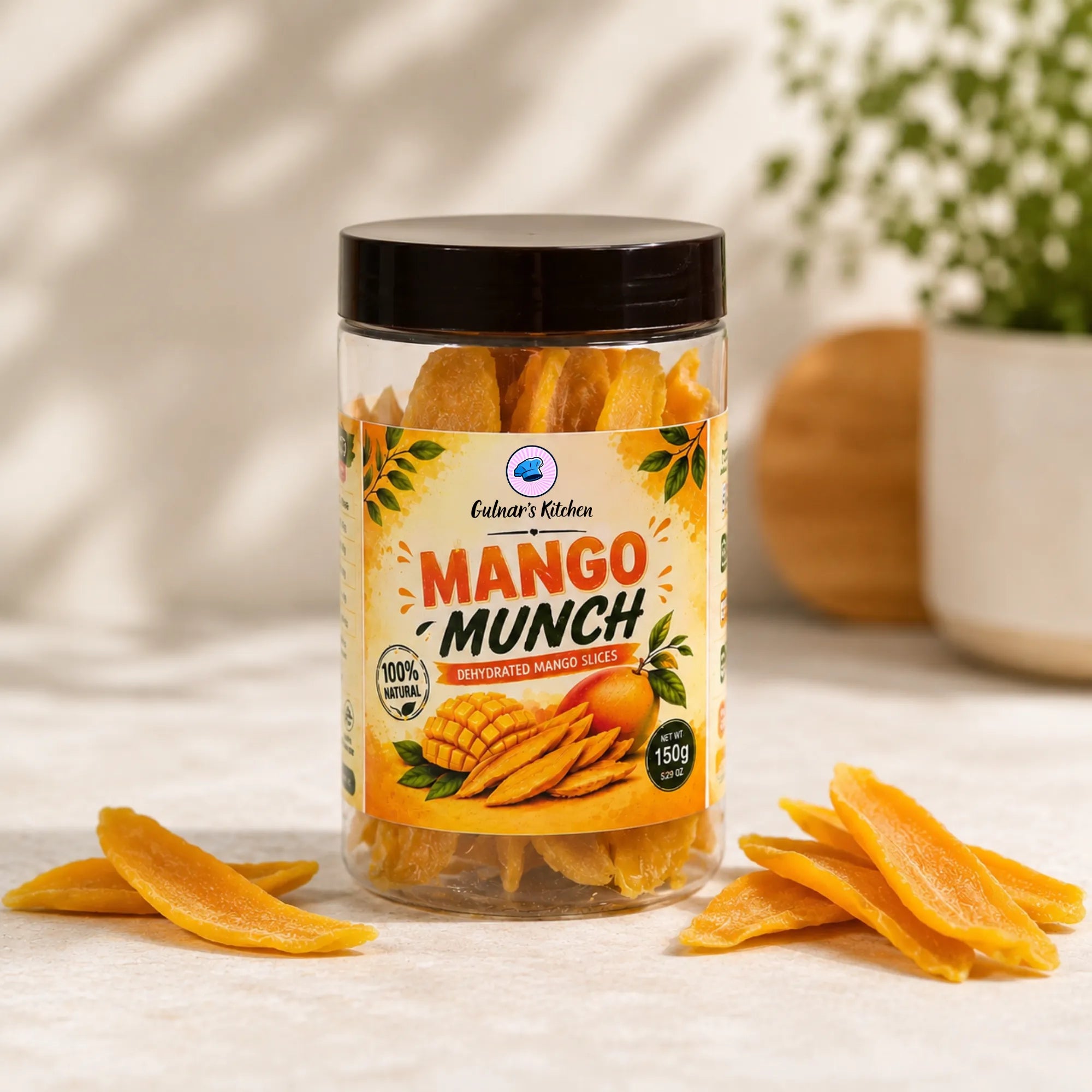 Mango Munch - Dehydrated Mango Slices